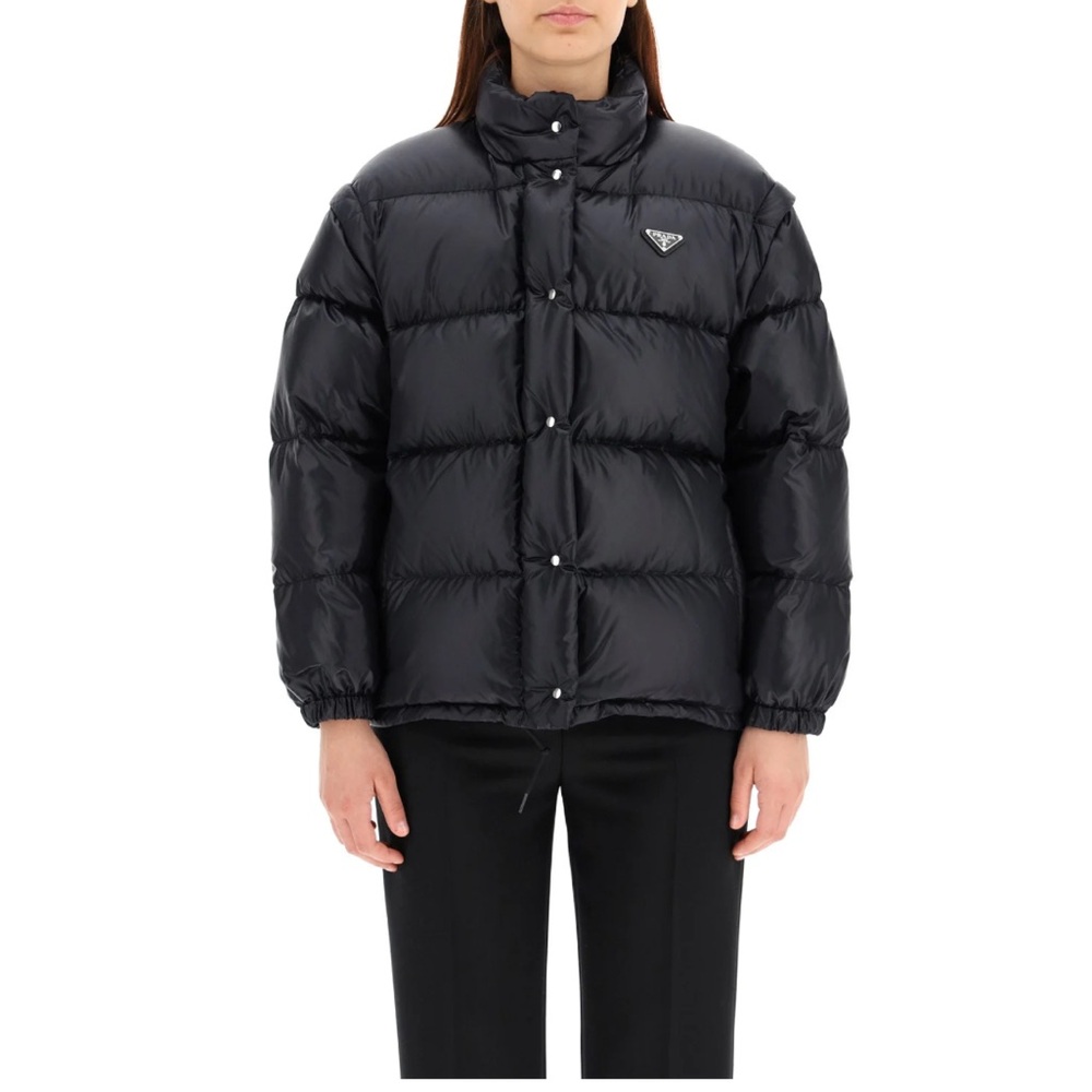 Prada re- nylon women's puffer jacket
